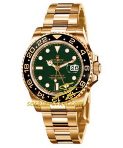 rolex gmt oro quadrante verde|rolex gmt master 2 prezzo.